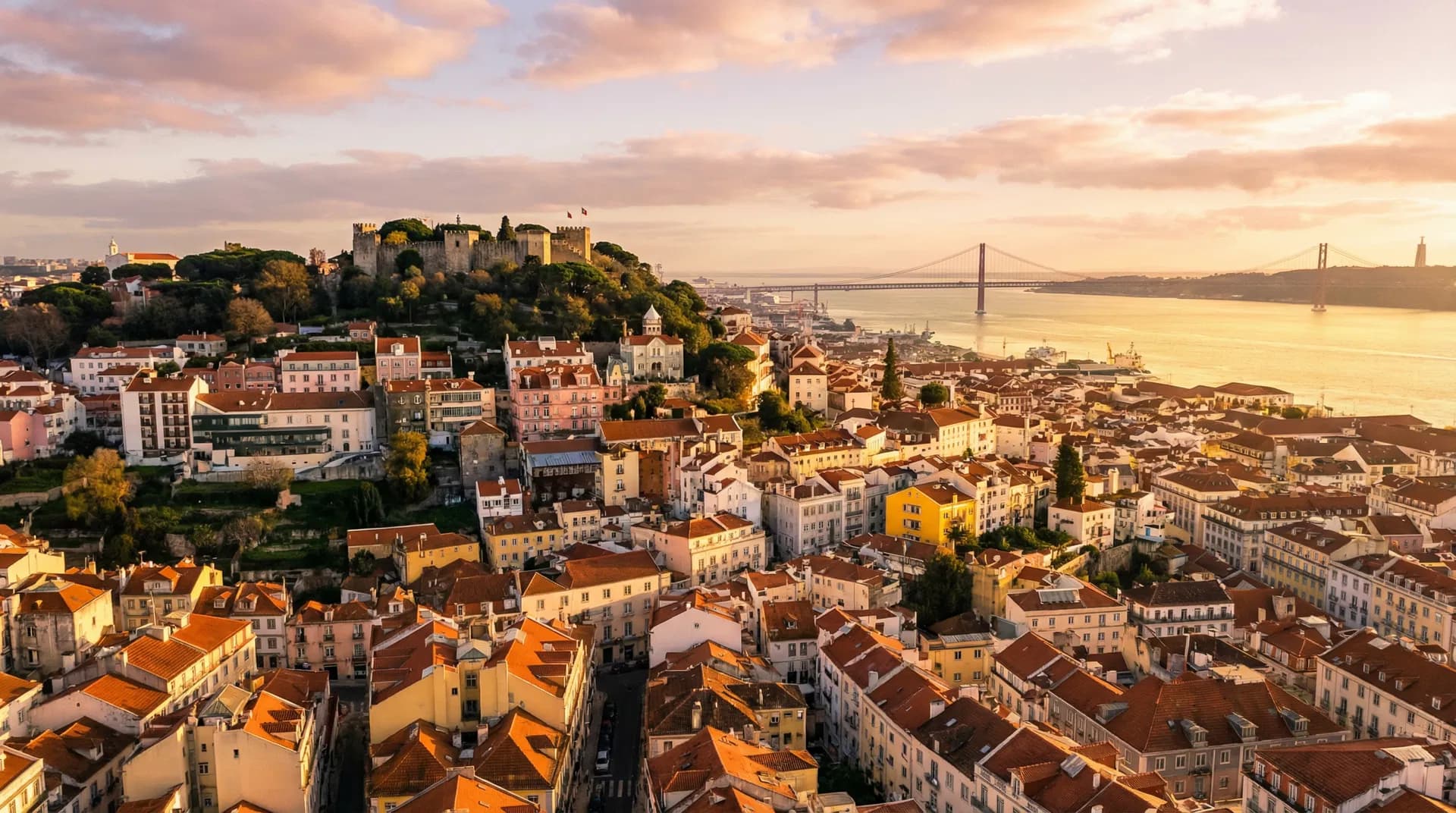 Lisbon cityscape, Portugal